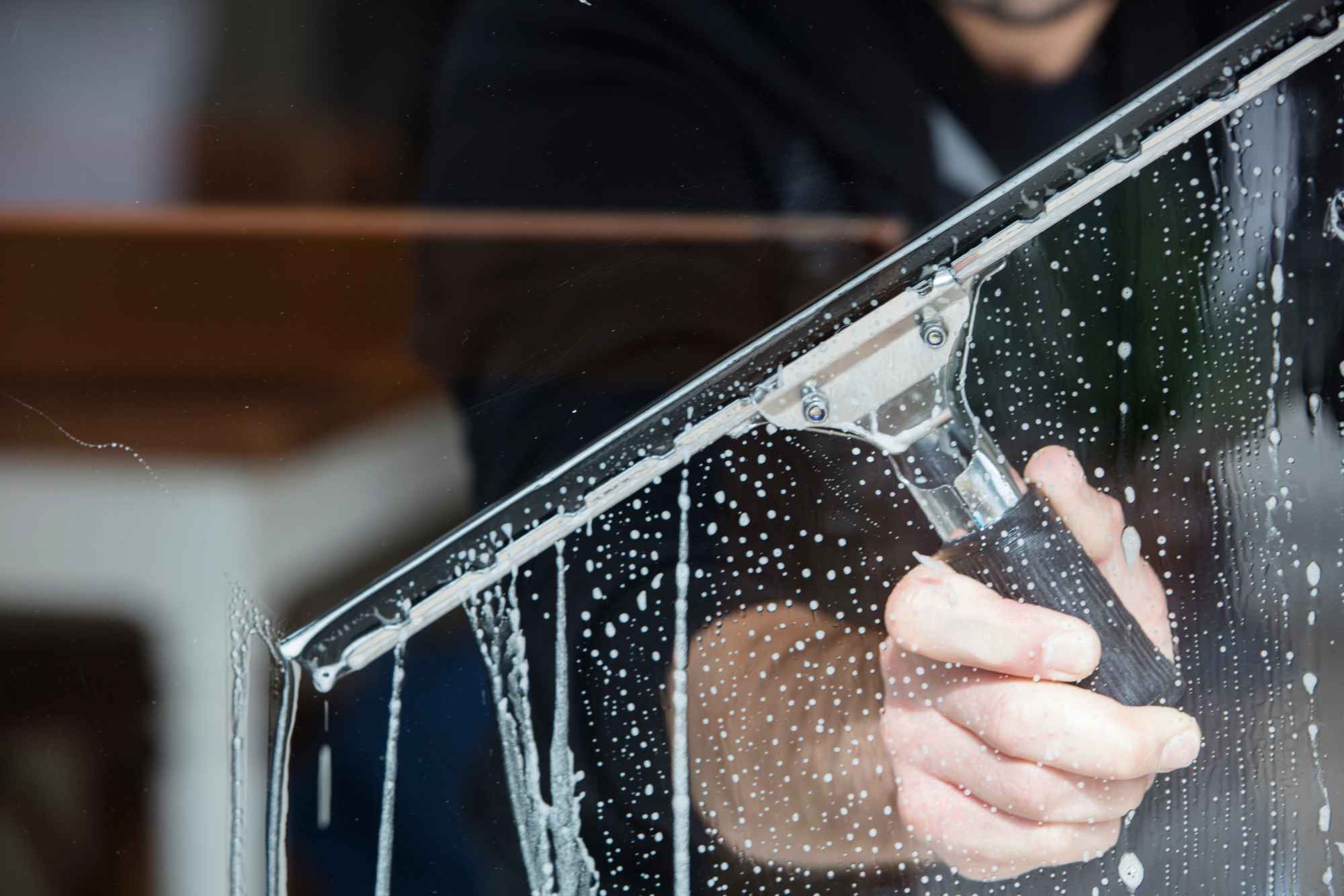 Limpieza de cristales en Santa Coloma de Gramenet