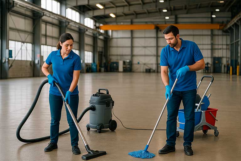 Empresa limpieza industrial Barcelona