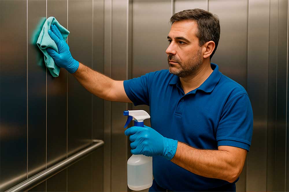 Limpieza de ascensores