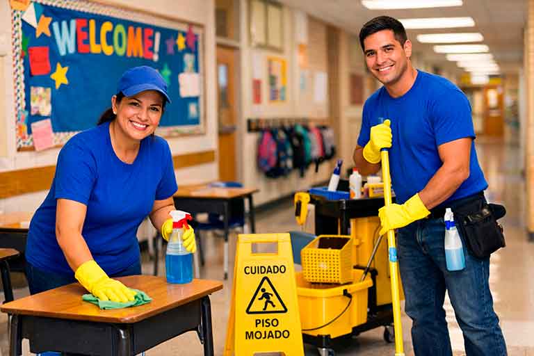 Limpieza de colegios Mataró