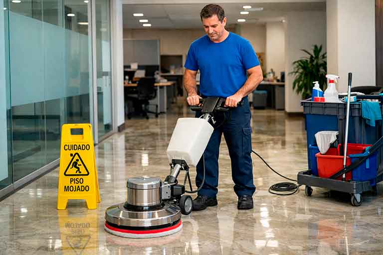 Tipos de limpieza profesional