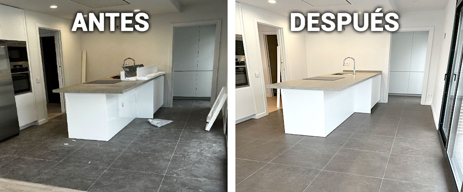 limpieza de obras acabadas en Barcelona