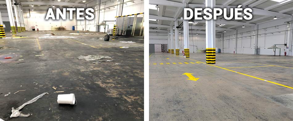 limpieza industrial para fábricas y naves