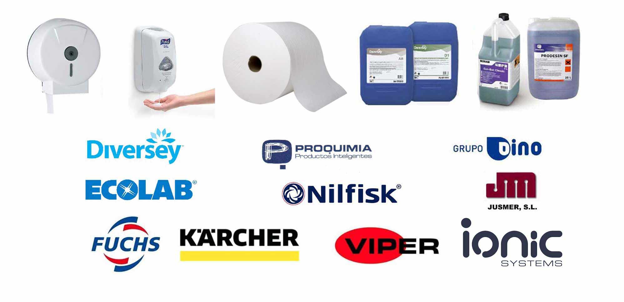 venta de productos de limpieza industrial en Barcelona